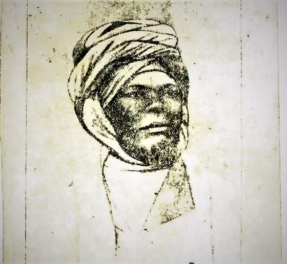 Oku people (Sierra Leone) — Portrait of Mohammed Shitta-Bey