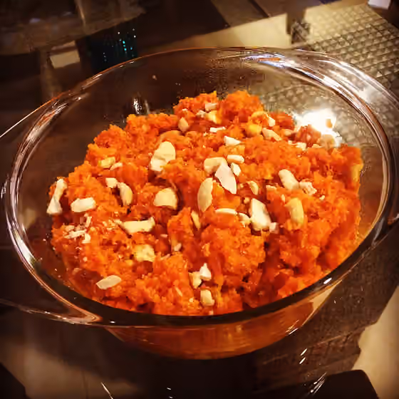 Gajar ka halwa — Indian dessert