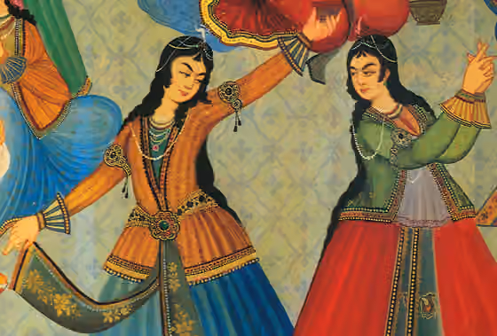 Tarian Iran — Persian Women dancing.