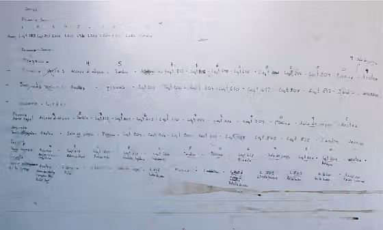 Serialism — En esta tabla de madera, Rodrigo Ertti, autor de Gurre-Lieder.