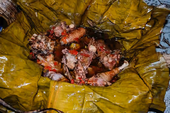 Luwombo — This is an image of food from