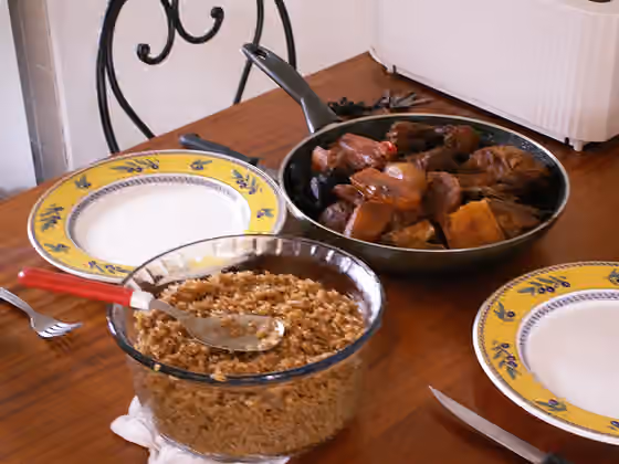 Thieboudienne — Senegal cuisine - Senegals second famous dish, the thiéboudienne