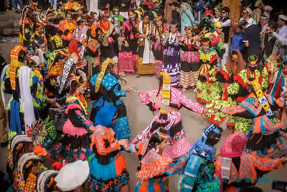 orang Kalash — Kalash festival is celebrated by the Kalasha people.