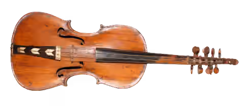 Swedish Double-decker — Swedish violin with sympathetic strings of the type "Double-decker" made by Hans Severin Nyberg in the 1760s