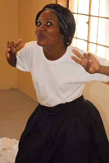 Suku Kalanga — Kalanga traditional group at a wikipedia Meeting