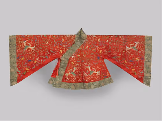 Ru (upper garment) — China; Coat, Imperial Theatrical, for Court Lady; Costumes-Embroidered
