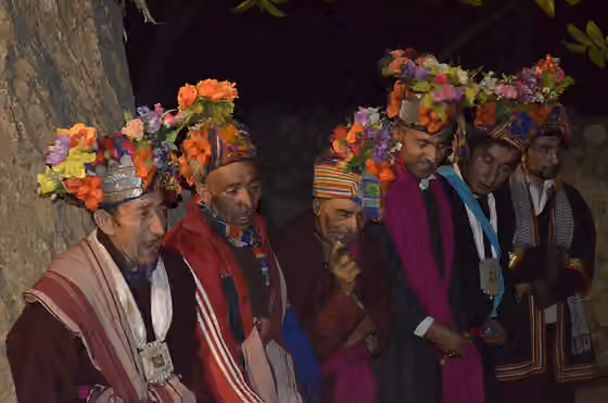 Brokpa — The picture was taken in 2013 in Dha-Hanu Village (Batalik Sector, Ladakh), during the "Bona-na" festival.