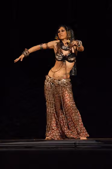 Tribal Fusion — Rachel Brice , at the Tribal Umrah festival, Rennes August 2012
