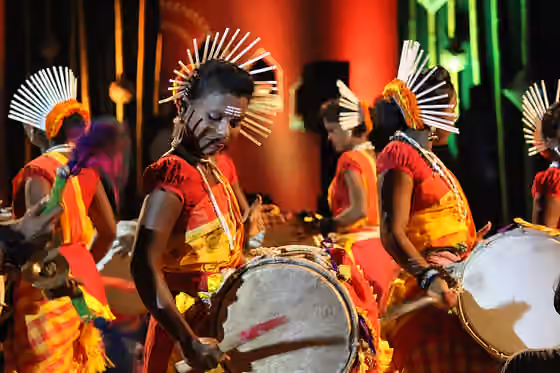 Dollu Kunitha — Dollu Kunitha - drum dance of Karnataka.