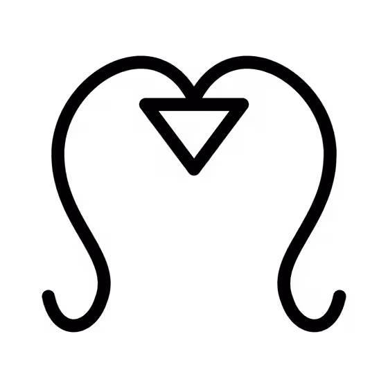 Hatuqay — The tamga of the Shezheruqo, the ruling sub-branch of the Cherchanuqo, the ruling sub-branch of the Hatuqo princely dynasty that ruled the Hatuqways, a Circassian tribe.