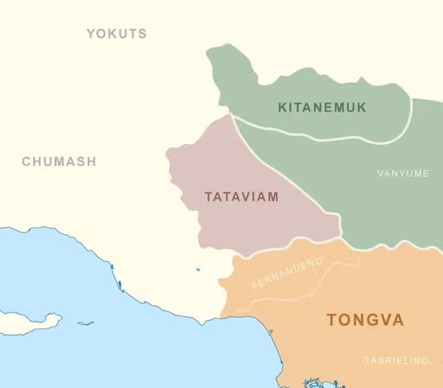 Tataviam — Tataviam language area