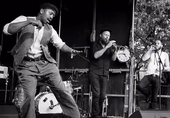 Jazz dance — Bobby Hughes Experience performs at Piknik i Parken in Oslo on 25.
