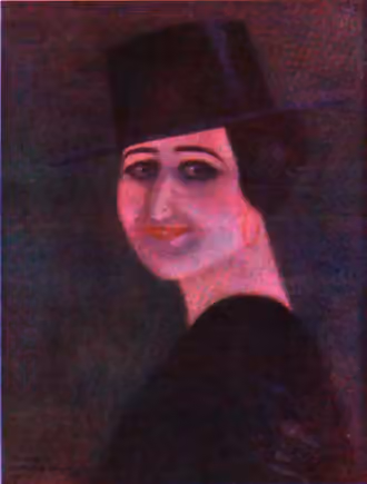Tonadilla — "La Tonadillera", gouache painting by Carlos Raygada.