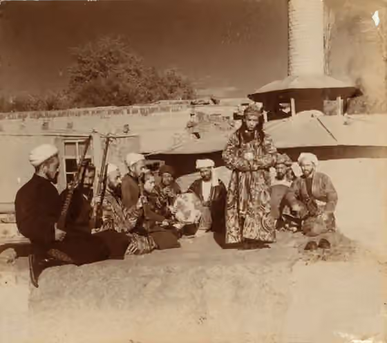 Music of Uzbekistan — Dance of a bacha [dancing boy], Samarkand, ca 1905 - 1915,