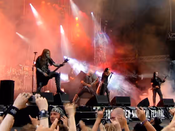 Rock music in Norway — Dimmu Borgir at Tuska, Helsinki, Finland - July