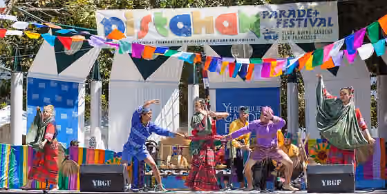Filipina Amerika — Dancers from the Little Manila Dance Collective perform at the Pistahan Festival in San Francisco.