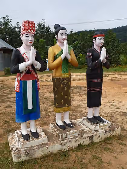 Lao Theung — That Luang Namtha, Luang Namtha, Laos.