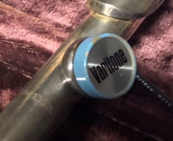 Varitone — Varitone flute head joint with pickup installed.