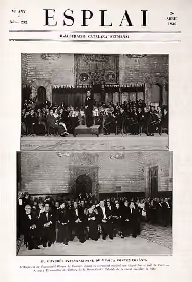 Contemporary classical music — Il·lustració Catalana Setmanal