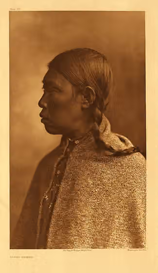 Lummi Nation — A Lummi woman.