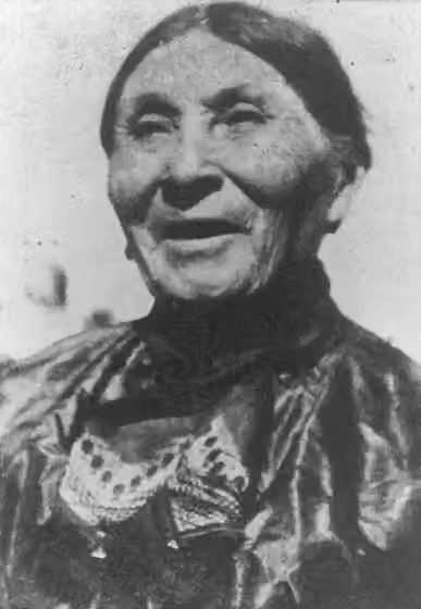 Mohegan — Fidelia Fielding, the last fluent speaker of the Mohegan-Pequot language