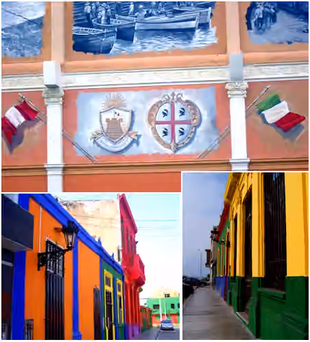 Italian Peruvians — the first italian neighborhoods in Callao, Perú.