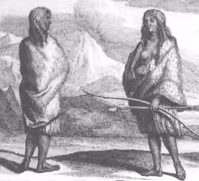 Pericúes — Californian women, probably pericúes.