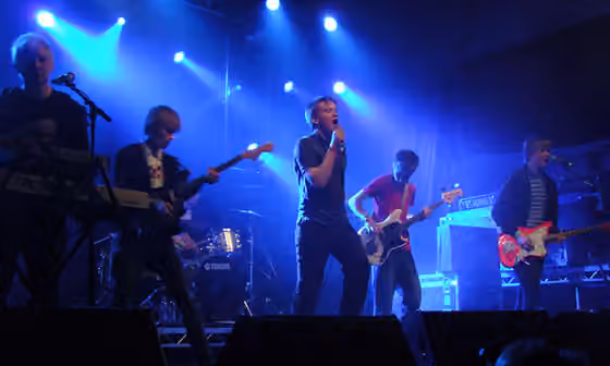 Rock music in Iceland — Icelandic band Jakobínarína, 2006.