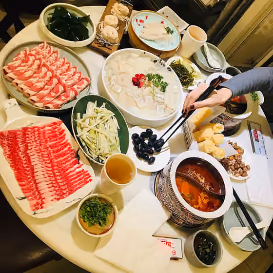masakan Tiongkok — Hot pot in New York