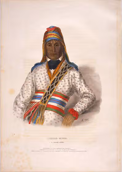 Eufaula people — Yoholo-Micco, a Creek chief.
