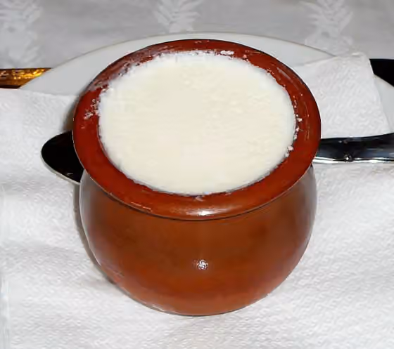 Cuajada — Una cuajada.