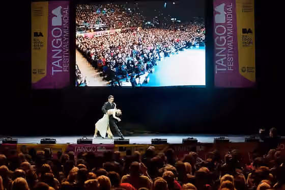 Musik latin — Festival mundial de Tango en Buenos Aires , Argentina