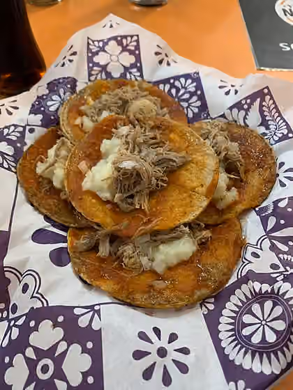 Cuisine of Veracruz — Garnachas estilo Altotonga