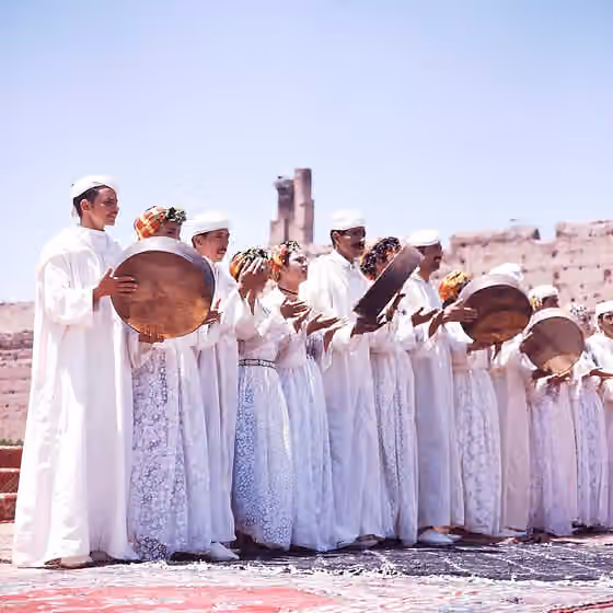 Ahidus — Ahidous dans uit de Midden Atlas, Marokko.