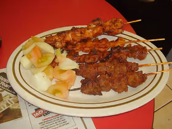 Suya — Varieties of Suya : Beef, Gizzard, and Chicken