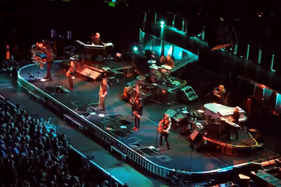 heartland rock — Bruce Springsteen and the E Street Band in concert at TD Banknorth Garden in Boston