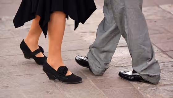 Danzón — Danzón dancers in León, Guanajuato, mexico