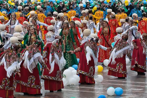Kushtdepdi — Celebrating the 20th year of independence in Turkmenistan