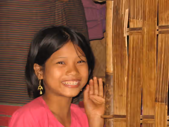 Khumi people — A girl of the tribe "Khumi".