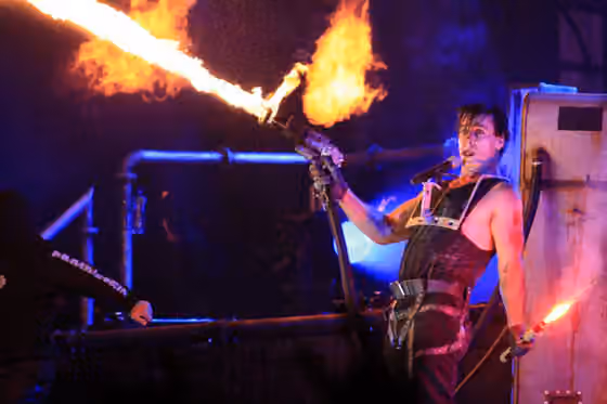 industrial metal — Rammstein in Chile
