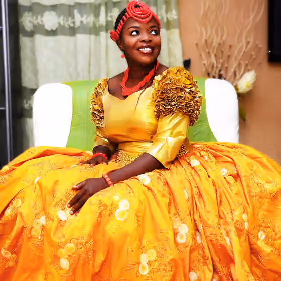 Ibibio people — This is an image of Cultural Fashion or Adornment from
