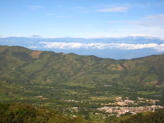 Panche people — Nevado del Ruiz desde Guaduas, Cundinamarca