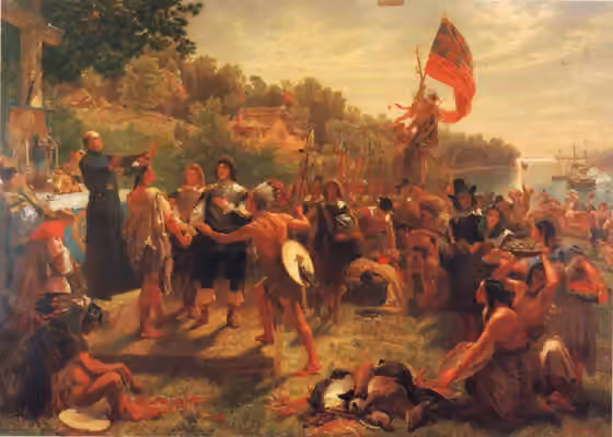Yaocomico — The Founding of Maryland, 1634.