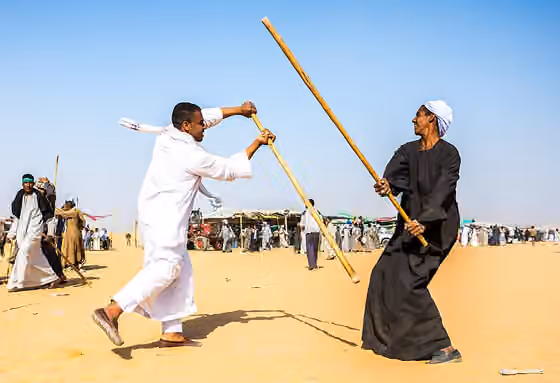 Tahtib — This is an image with the theme " Play " from: Egypt