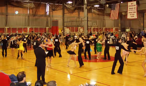 Tari Latin — Latin dancing (intermediate) at the 2006 MIT Ballroom Dance Competition