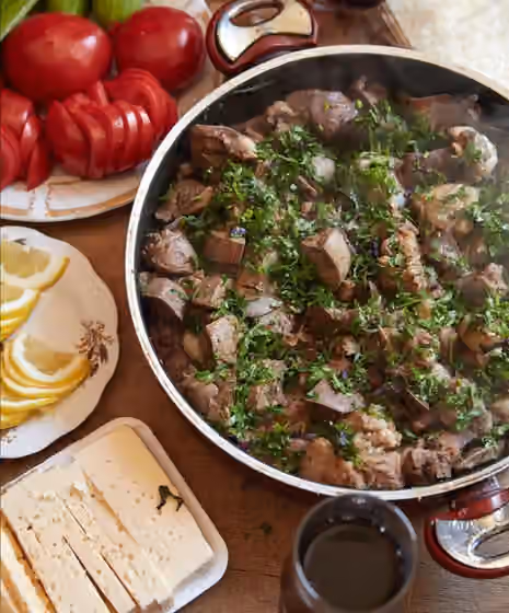 Tjvjik (food) — tjvjik, plato tradicional armenio.