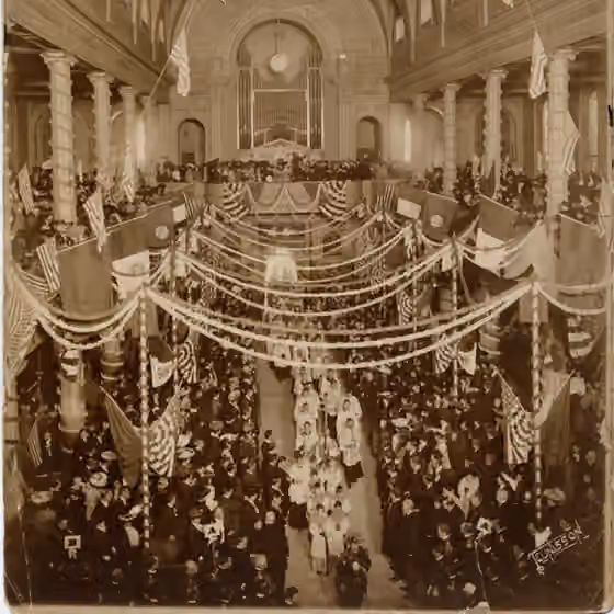 Processional hymn — New Orleans, 1903.
