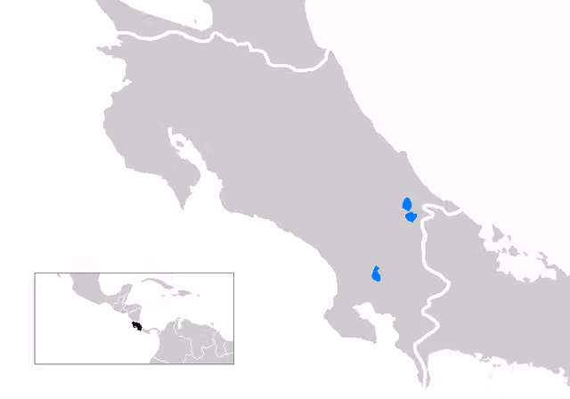 Bribri people — Mapa de las comunidades bribris de Costa Rica.