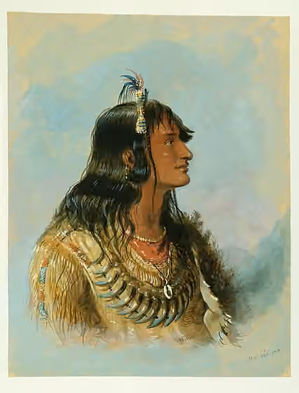 Snake Indians — Ma-wo-ma, whose name was somewhat misleading because it translates "Little Chief," was leader of the approximately three thousand Snake Indians, many of whom came to the rendezvous.