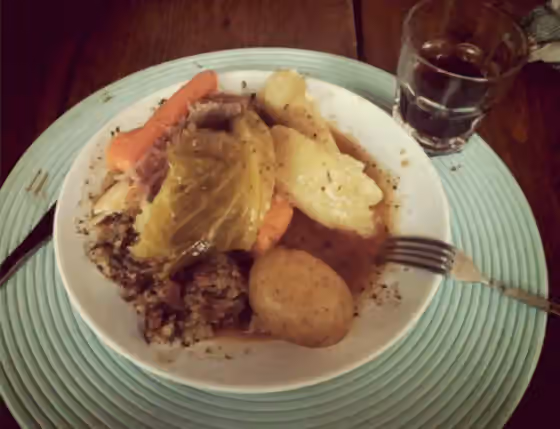 Jiggs dinner — Beaver the chef: traditional Jiggs dinner Sunday New Foundland